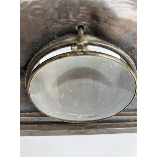 French Art Nouveau Metal Bronze of Greyhound Dog Figurines For Sale - Image 10 of 10