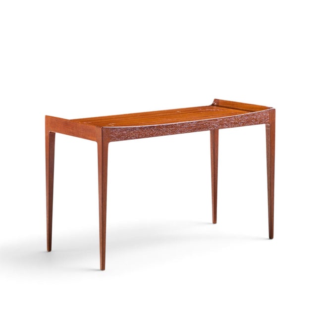 Kurt Østervig for Jason Møbler Mid Century Danish Teak Side End Table For Sale In Chicago - Image 6 of 10