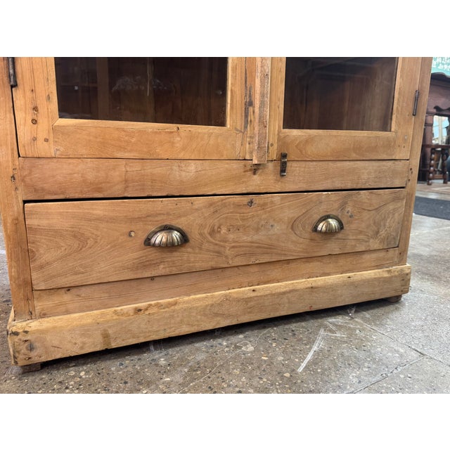 2000 - 2009 Vintage Salvaged Wood Cabinet For Sale - Image 5 of 11