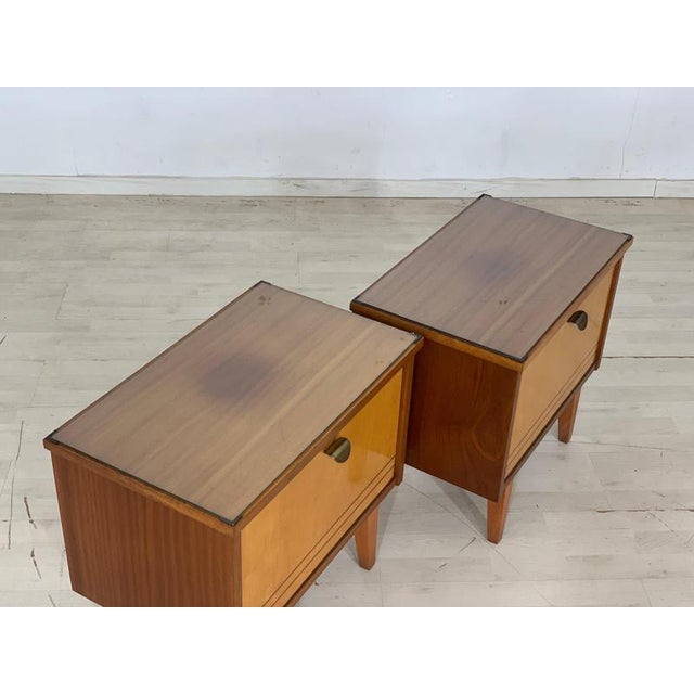 Vintage Bedside Tables, Set of 2 For Sale - Image 5 of 10