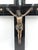 This impressive, antique wall cross impresses with its artistic combination of different materials and its expressive...