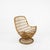 Large Single Bamboo Armchair, 1970s For Sale - Image 9 of 11