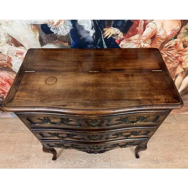 Louis XV Style Provencal Chest of Drawers For Sale - Image 4 of 10
