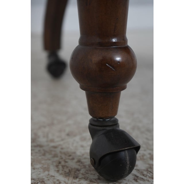 Set of 4 Maitland Smith Gentry Tufted Leather Game Chairs For Sale - Image 14 of 18