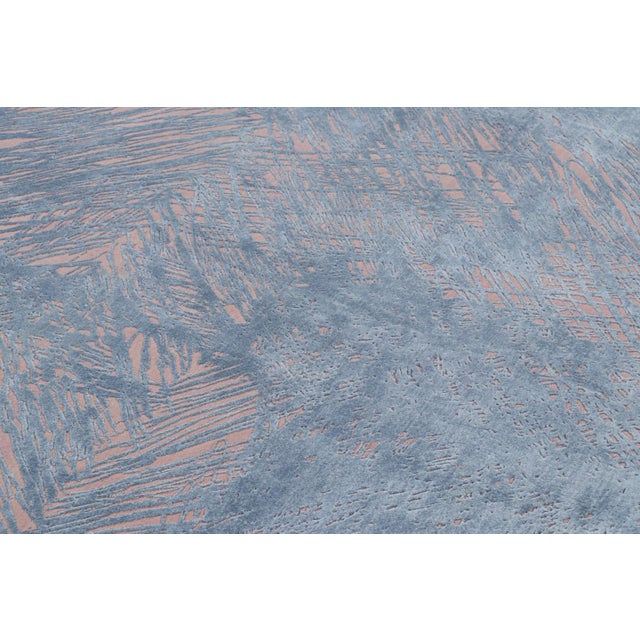 This contemporary geometric rug from Rug & Kilim features an uncommon field design with abstract sensibilities....