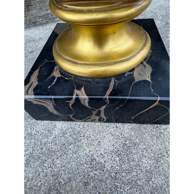 Stone Gorham Manufacturing Co Bronze Madonna Bust For Sale - Image 7 of 10