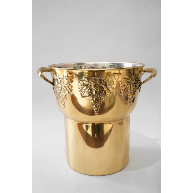 Gold Art Deco Champagne Bucket, Vienna, Austria, 1920 For Sale - Image 8 of 8