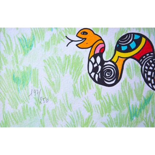 Lithograph, 1995 Edition : 197/250 Publisher : Editions de la Différence Printer : Arti Grafiche Motta, Arese 76.00 cm. x...