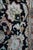 Vintage Oriental Floral All Over Wool & Silk Geometric Black Lotus Area Rug 8' For Sale - Image 11 of 12