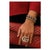 Bochic “Vintage Retro” Natural Rubies from Africa & Diamonds Set In 18K Gold & Silver For Sale - Image 4 of 12