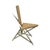 Handmade Chair in Metal and Velvet, 1960s For Sale - Image 6 of 11