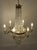 Mid-Century Modern Empire-Style Chandelier in Cut Crystal, Italy, 1950s For Sale - Image 3 of 13