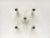 Metal Vintage German Space Age Ceiling Lamp by Gaetano Sciolari for Leola For Sale - Image 7 of 18