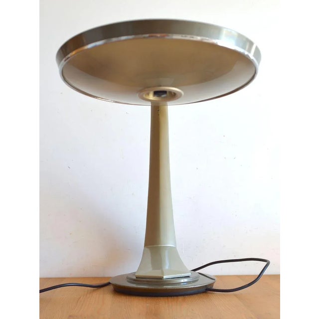 Mid-Century Arc Table Lamp by Pedro Martin for Fase For Sale - Image 4 of 15