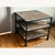 Rustic European Vintage Solid Elm Wood and Cast Iron End Table From Retired Restoration Hardware Collection (2 Available) For Sale - Image 3 of 4