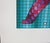 1989 Vintage Victor Vasarely the Golfer LTD Serigraph, Hand Signed Art in Turquois For Sale - Image 4 of 8