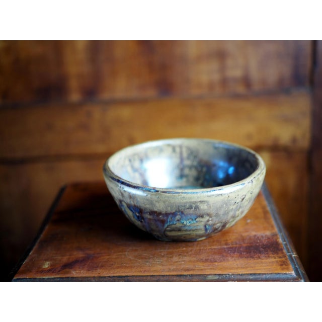 1970s French Tenmoku Michel Le Gentil Bowl For Sale - Image 11 of 11