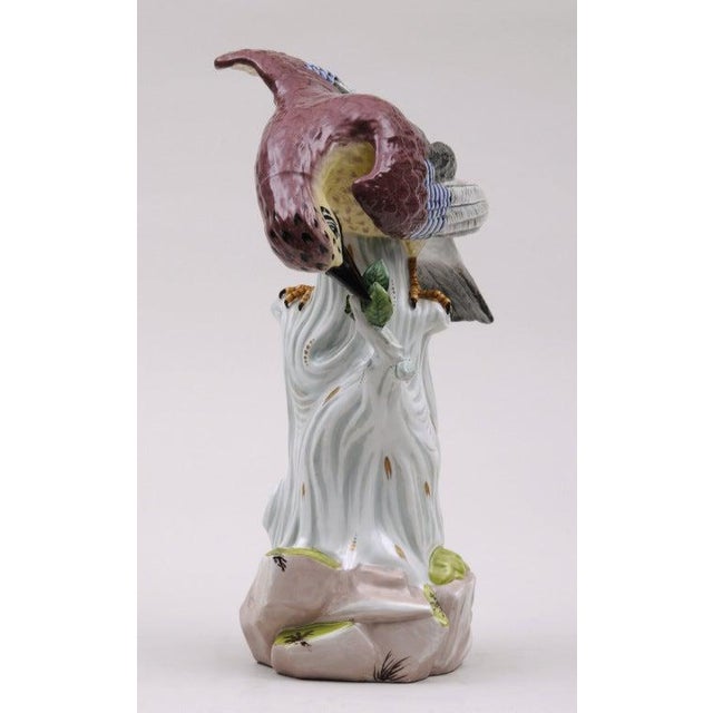 Helena Wolfsohn Dresden Porcelain Bird For Sale - Image 4 of 7