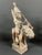 Brown Pair of African Tribal Art Benin Bronze Warrior Figures on Horseback For Sale - Image 8 of 16