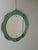 Green Mirror with Brass Edge from Cristal Art, 1950s, in Very Good conditions. Designed 1950 to 1959 This piece is...