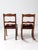 Wood Vintage Kid's Chairs With Needlepoint Seats Pair For Sale - Image 7 of 11