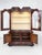 Wood 19th Century Kussenkast Display Bookcase in Wood Marquetry, Glass and Velvet For Sale - Image 7 of 12