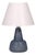 1960s Mid-Century Modern Søholm Stentøj, Table Lamp, Light Blue Stoneware For Sale