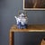 1960s Chinoiserie Nautical Maritime Earthenware Teapot With Blue Nautical Ships For Sale - Image 6 of 16