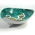Italian Hand-Painted Glazed Tripod Dish, 1960s For Sale - Image 4 of 10