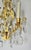 Late 19th Century French Victorian -Style, Gilded Gold & Crystal Drop 5--Candelabra Wall Light Sconces - Pair For Sale - Image 11 of 17