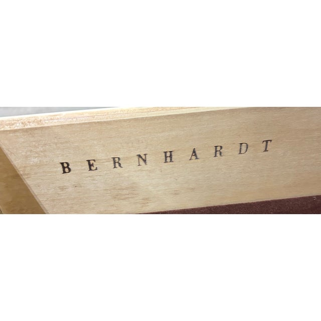Wood Vintage Bernhardt Furniture Flip Top Server Sideboard For Sale - Image 7 of 13