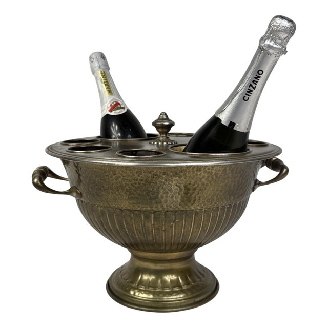 Brass Champagne Holder, 1920s For Sale