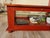 Brown Display Cabinet with Exotic Wood Structure For Sale - Image 8 of 18
