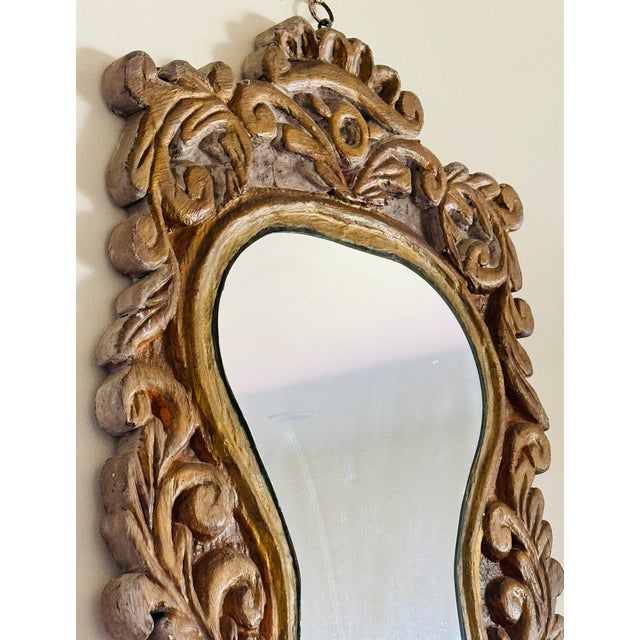 20th Century Florentine Style Mirror With Candle Bracket. For Sale - Image 4 of 18