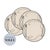 An elegant palette gets a playful twist with embroidered cutlery in the Line Drawing Collection’s signature sketched...