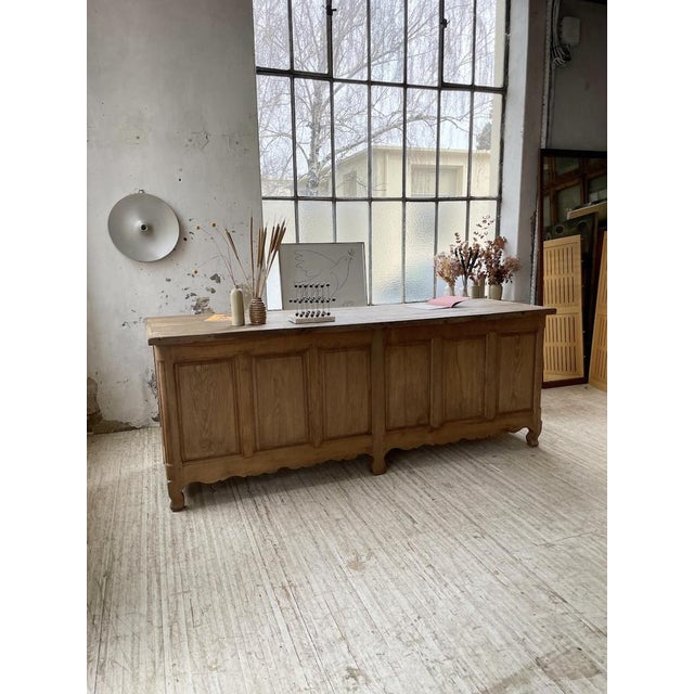 Vintage Oak Counter, 1950s For Sale - Image 3 of 18
