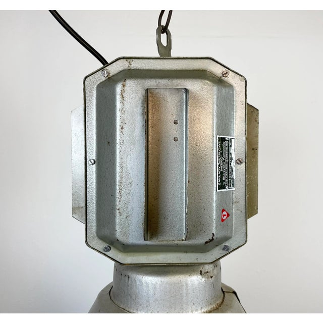 Polish Industrial Factory Ceiling Lamp from Mesko, 1990s For Sale - Image 4 of 16