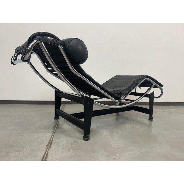 LC4 Chaise Lounge by Le Corbusier for Casina, 1980s For Sale - Image 11 of 15