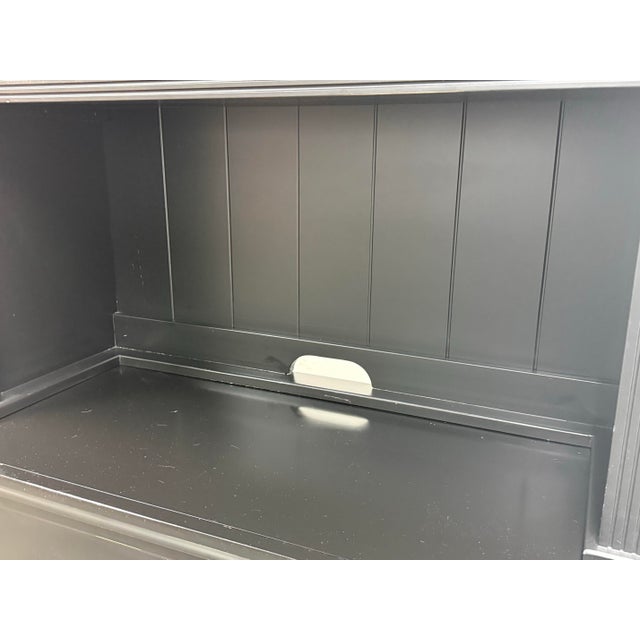 Ballard Design Tuscan File Console + Hutch For Sale - Image 9 of 12