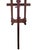 Vintage American 20th C Carved Mahogany Baroque Revival Easel Floor Display Stand For Sale - Image 15 of 15