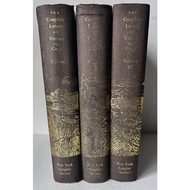 Blue The Complete Letters of Vincent Van Gogh-3 Volumes-1978 For Sale - Image 8 of 8