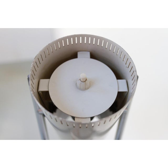 Metal Trombone Floor Lamp by Jo Hammerborg for Fog & Mørup, 1960s For Sale - Image 7 of 18