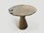Andrianna Shamaris St. Barts Organic Teak Wood Round Table For Sale - Image 9 of 18