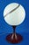 Plastic Vintage Italian Spherical Table Lamp in Opaline Glass by Elio Martinelli, 1940s For Sale - Image 7 of 18