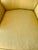 1960s Vintage Yellow Silk Armchair For Sale - Image 5 of 6