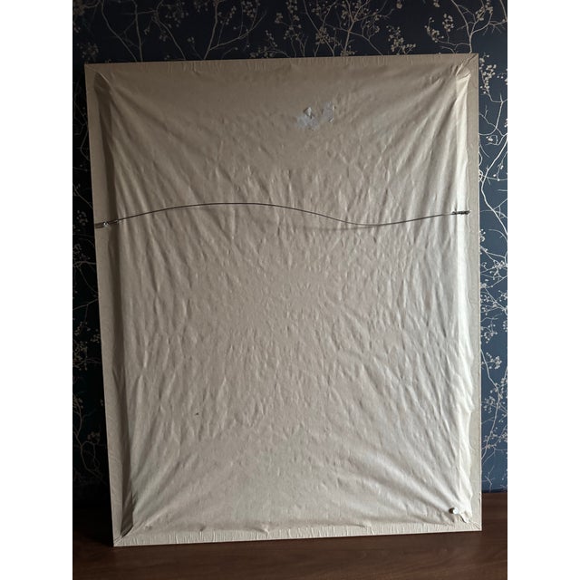 Textile Original Chinese Figurative Portrait Oil Painting of Minority Woman, Framed, C. 2000 For Sale - Image 7 of 8