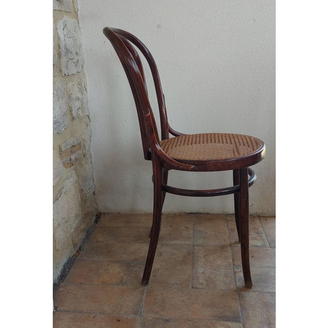 1940s Italian Bentwood Bistro Chairs from Sautto and Liberale, 1940s, Set of 2 For Sale - Image 5 of 18
