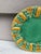 Rustic Large Majolica Corn Plate Circa 1970 For Sale - Image 3 of 4