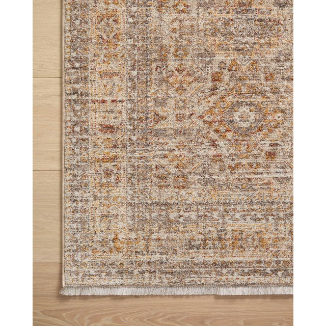 2020s Angela Rose x Loloi Blake Rug Oatmeal / Spice 4'-0" x 5'-7" Accent Rug For Sale - Image 5 of 9