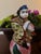 Mid-20th Century Chinoiserie Porcelain Monkey & Longevity Peach Figurines - Pair For Sale - Image 12 of 13